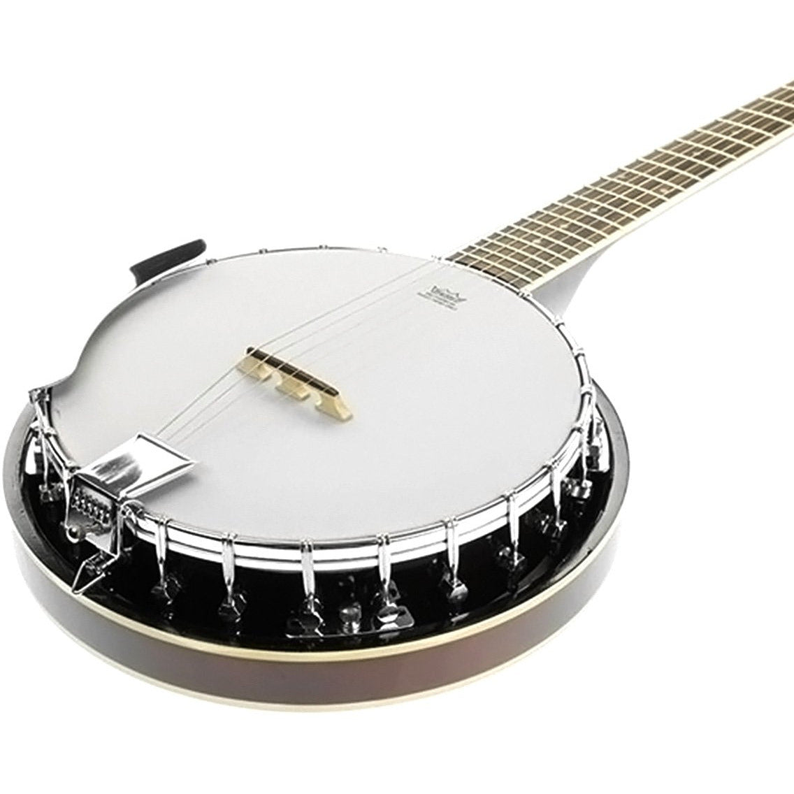 Karrera 6 String Resonator Banjo - Brown