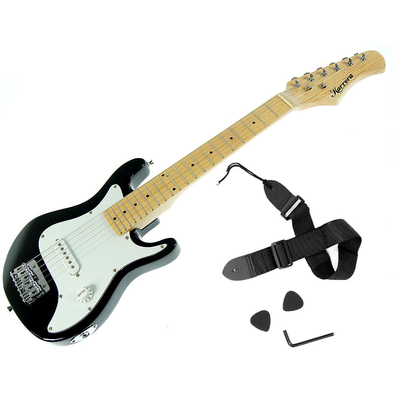 Karrera Electric Childrens Guitar Kids - Black