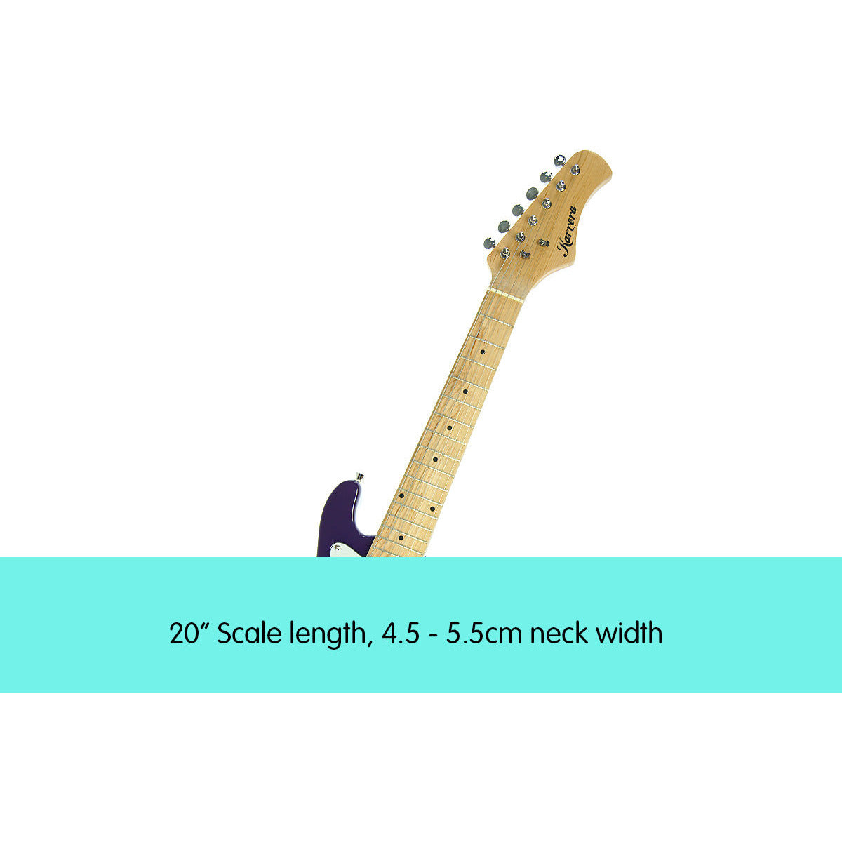 Karrera Electric Childrens Guitar Kids - Purple