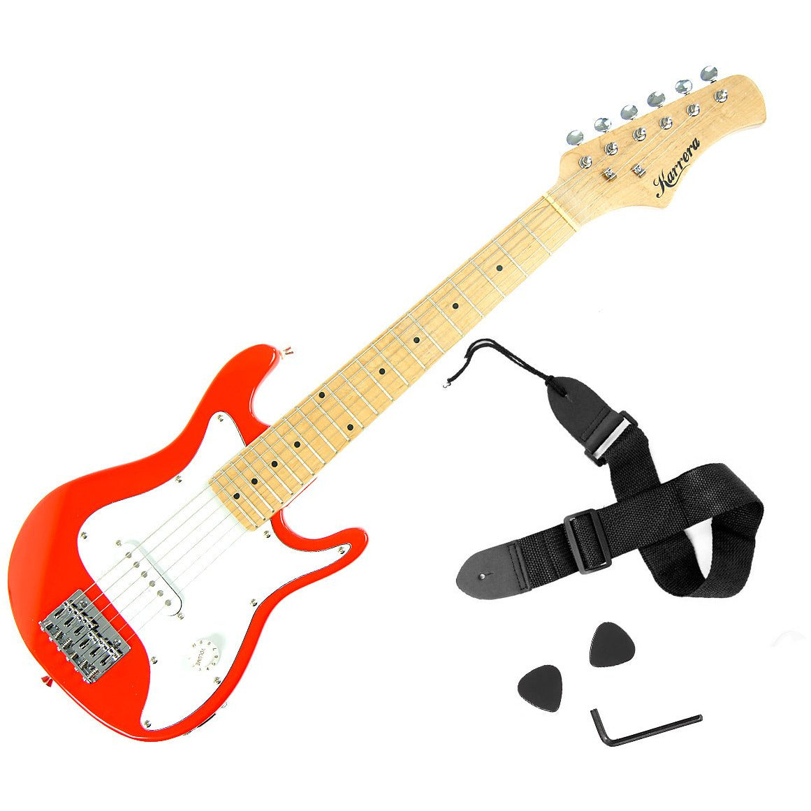 Karrera Electric Childrens Guitar Kids - Red