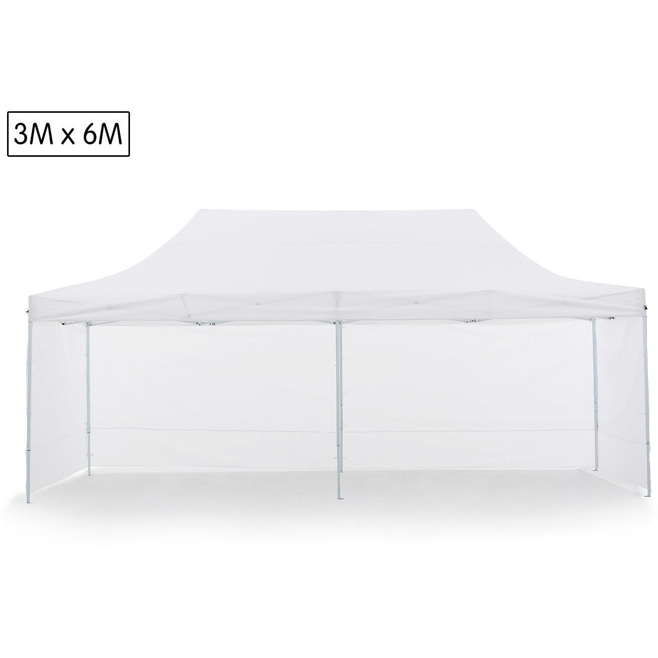 Wallaroo Gazebo Tent Marquee 3x6m PopUp Outdoor Wallaroo White