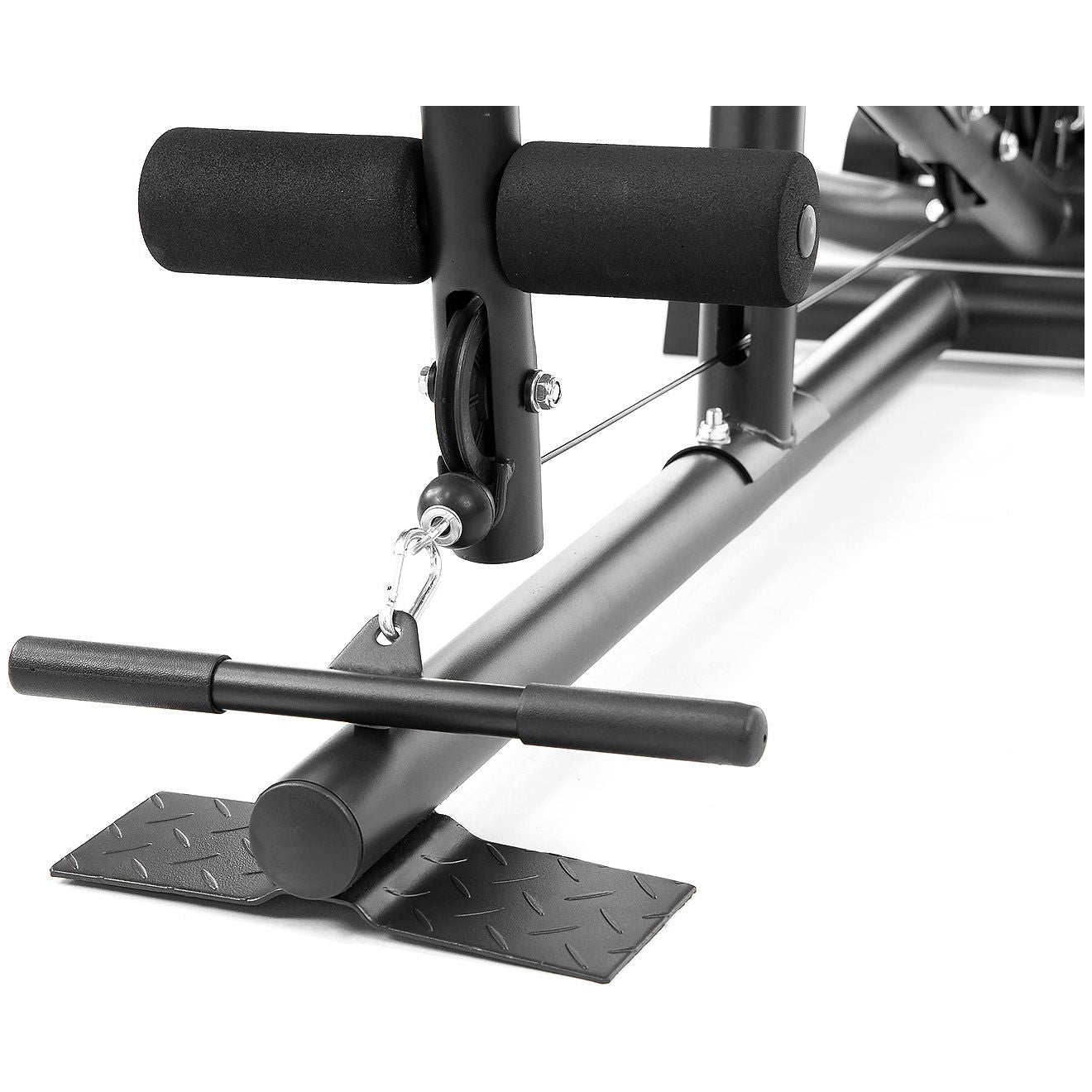 Powertrain Multi Station Home Gym With 68kg Weights Preacher Curl Pad