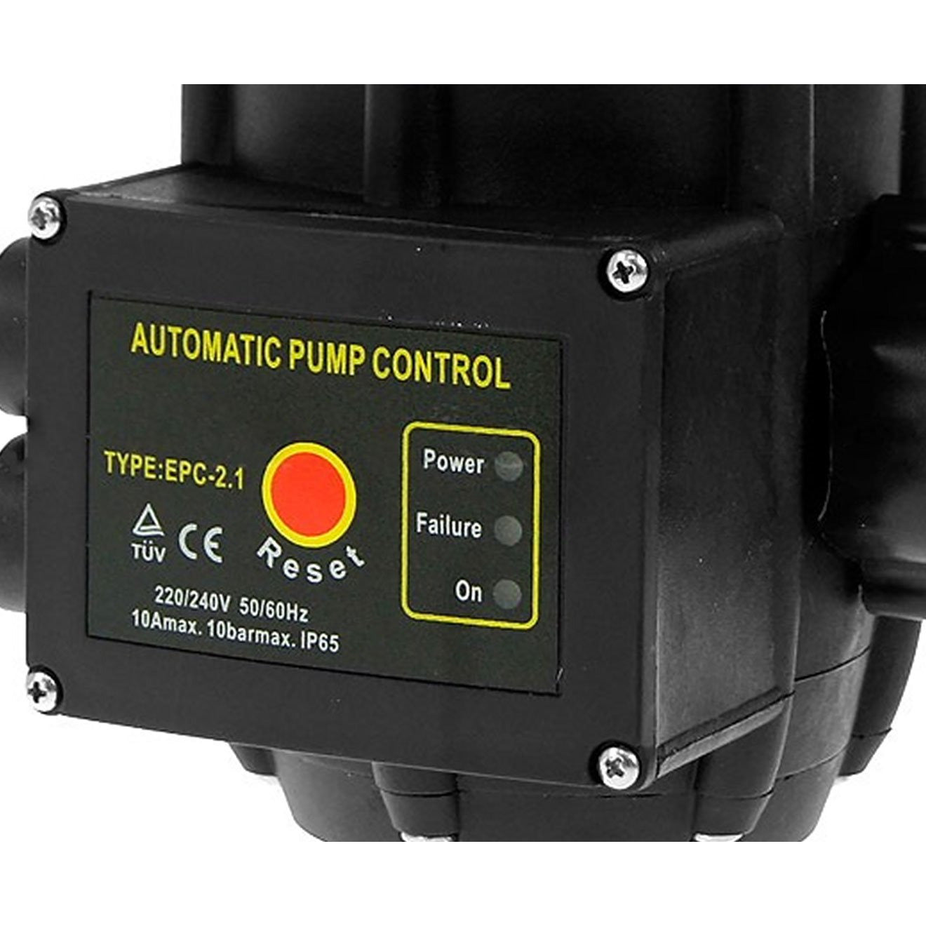 HydroActive Automatic Water Pump Controller Pressure Switch Electric Electronic Control