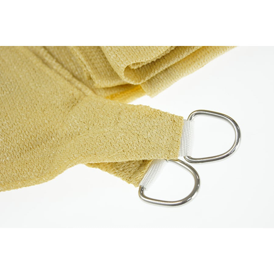 Wallaroo Rectangular Shade Sail 8m x 8m - Sand