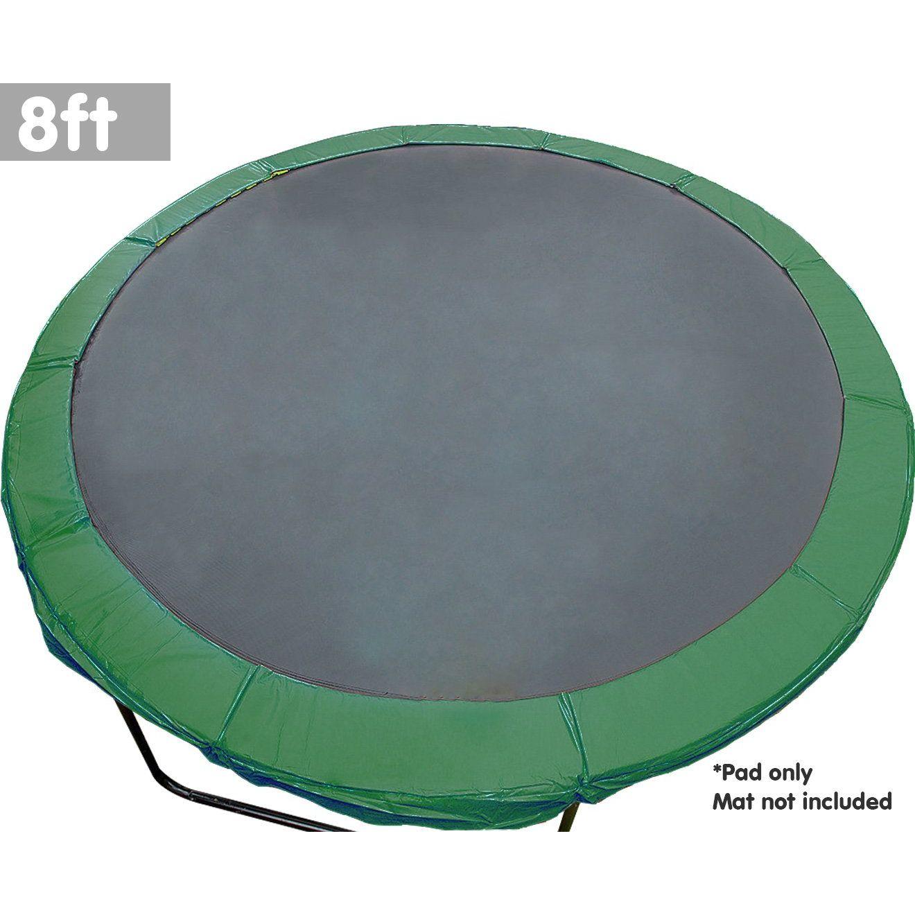 Kahuna 8ft Trampoline Replacement Spring Pad Round Cover - Green