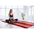 Day bed Roll Out Mattress XL Large Foldout Mat relaxation day bed camping or Yoga Matt Natural Kapok Filled RED