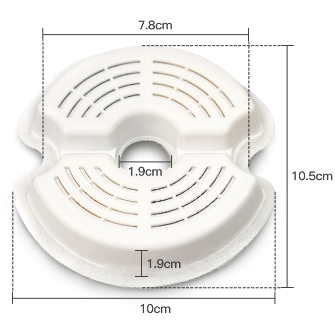 8 x Pet Dog Cat Fountain Filter Replacement Activated Carbon Ion Exchange Resin Triple Filtration System Automatic Water Dispenser Compatible