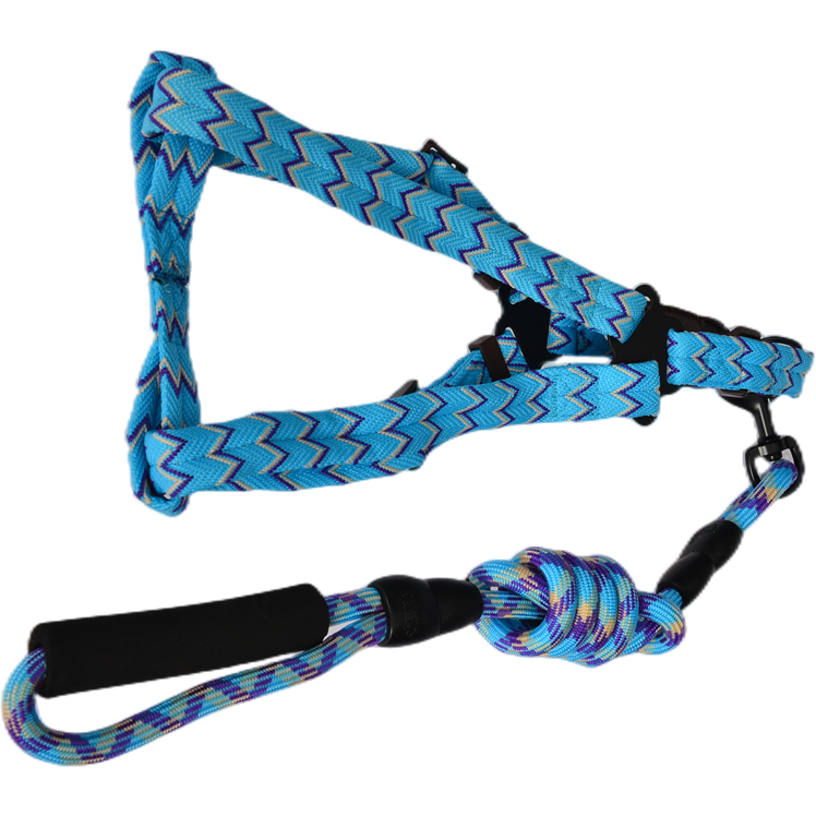 2 X Medium Pet Dog Cat Puppy Kitten Rabbit Dog Harness Collar leash lead 5 Color