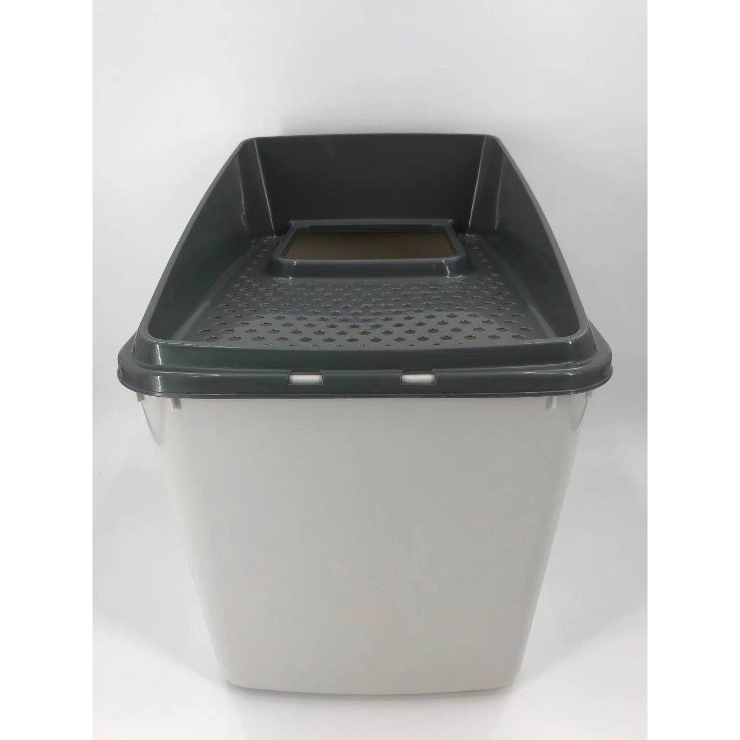 XL Top Entry Cat Litter Box No Mess Large Enclosed Covered Kitty Tray