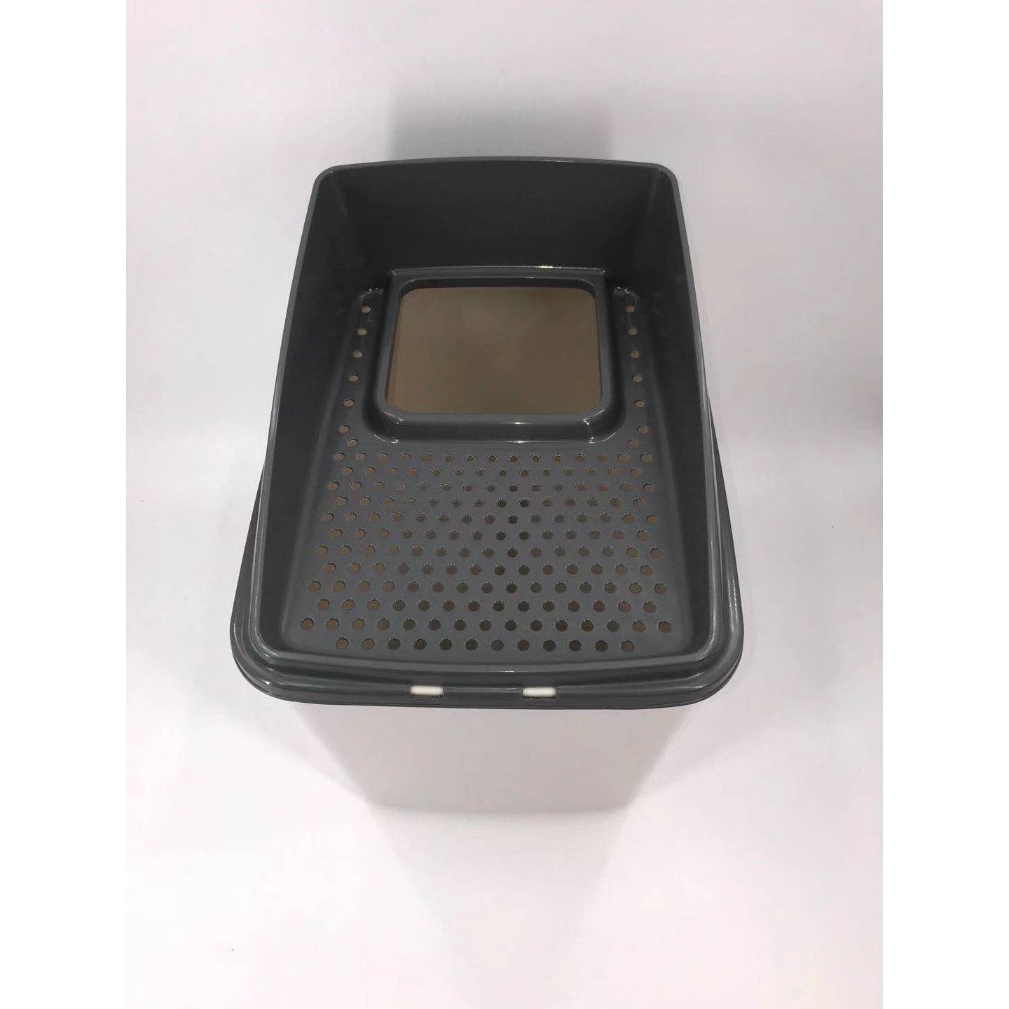 XL Top Entry Cat Litter Box No Mess Large Enclosed Covered Kitty Tray