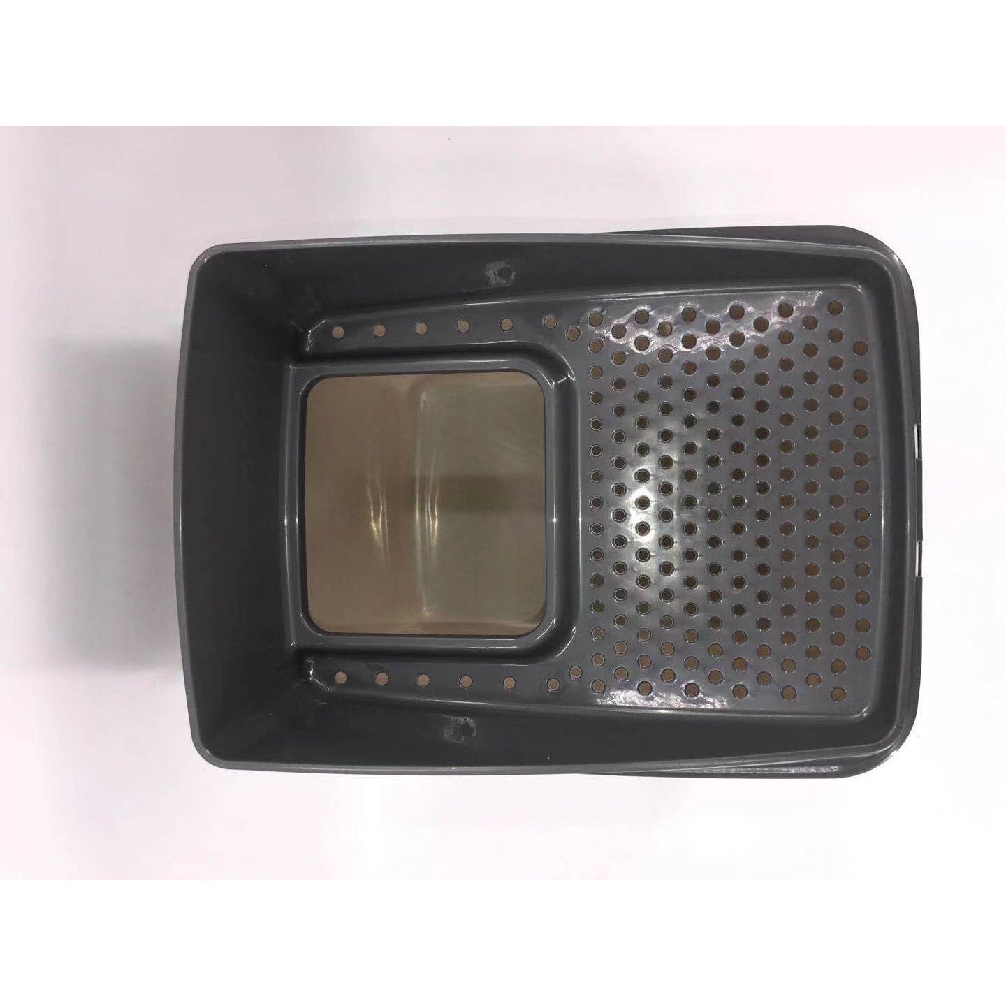 XL Top Entry Cat Litter Box No Mess Large Enclosed Covered Kitty Tray