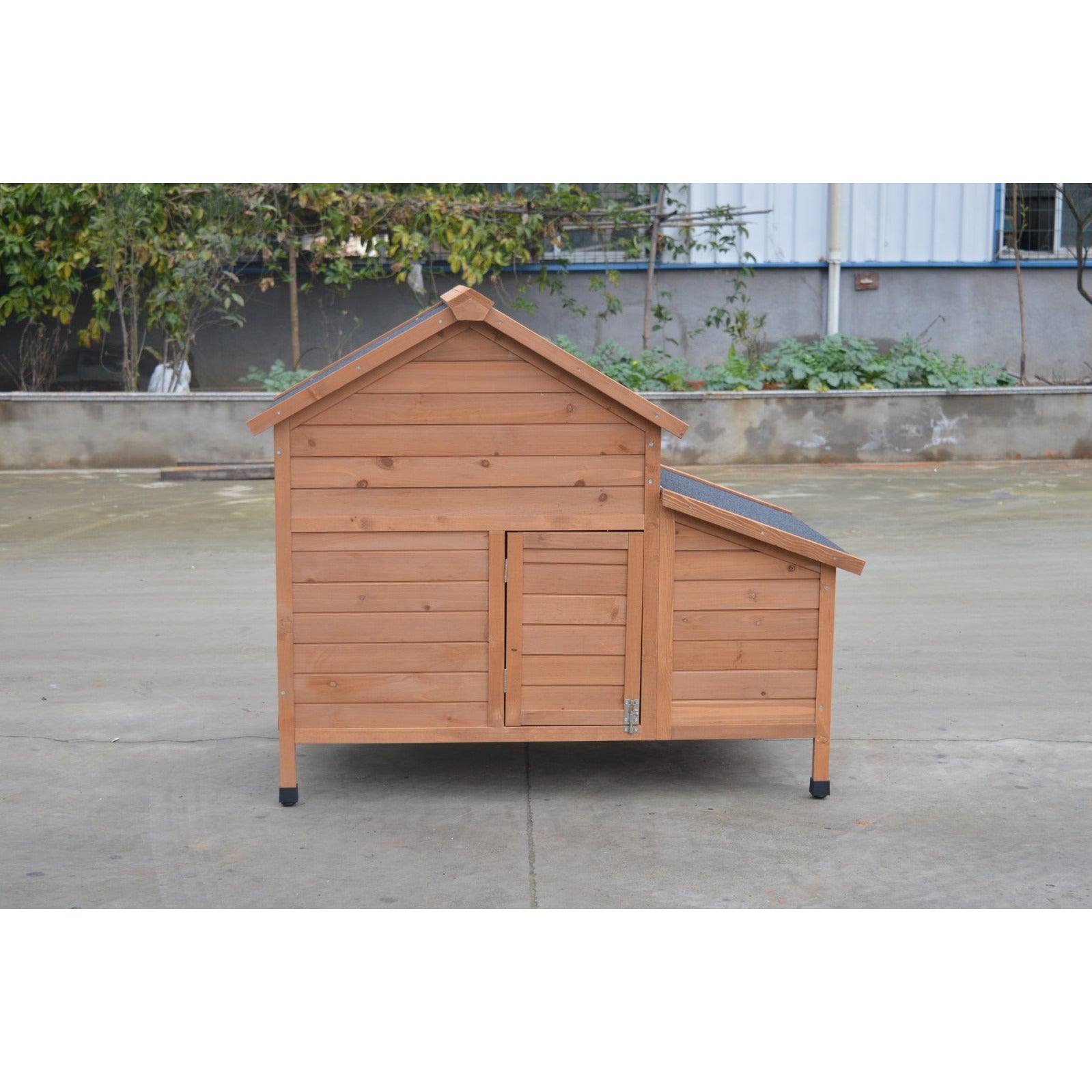Brown Chicken Coop Rabbit Hutch Cat Cage Hen Chook House
