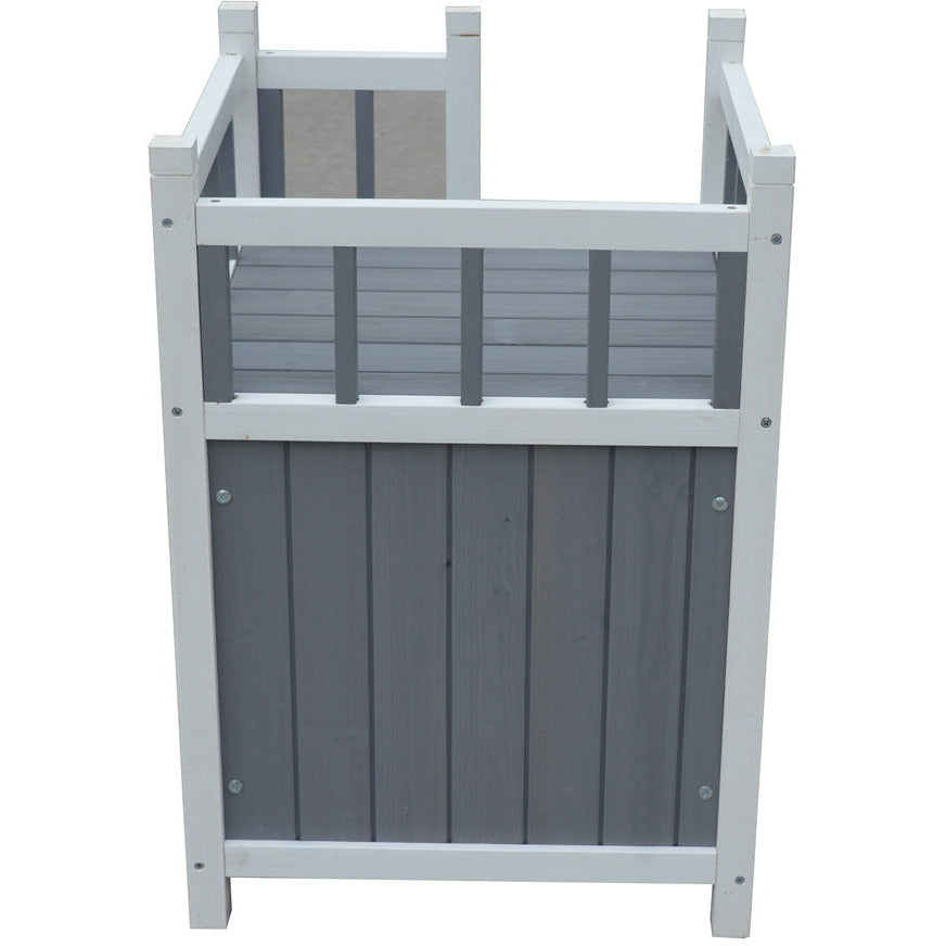 Cat Shelter Condo with Escape Door Rabbit Kitty House Cave