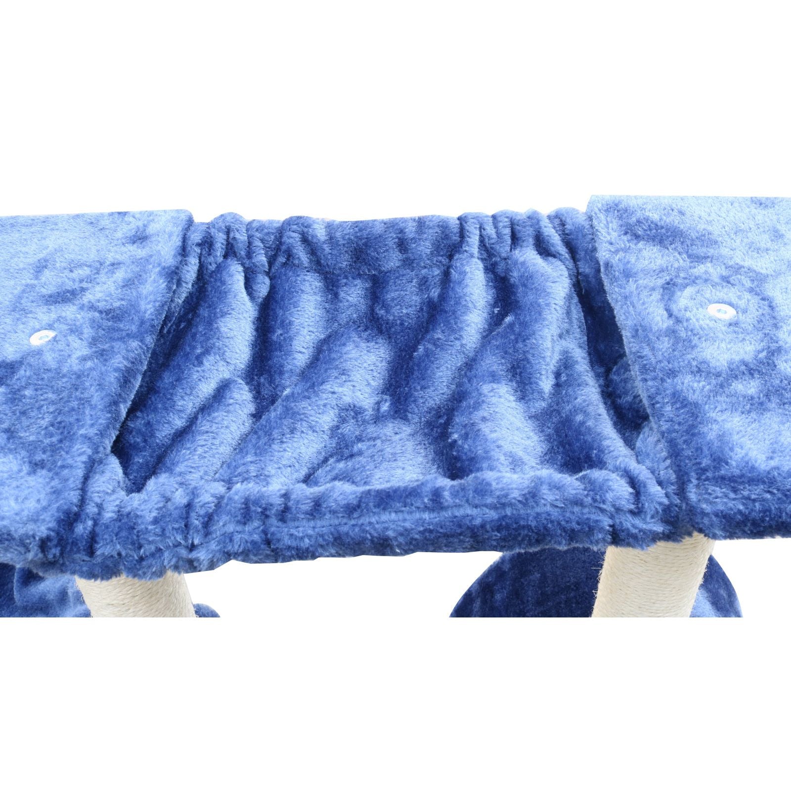 YES4PETS 100 cm Blue Cat Scratching Post Tree Scratcher House