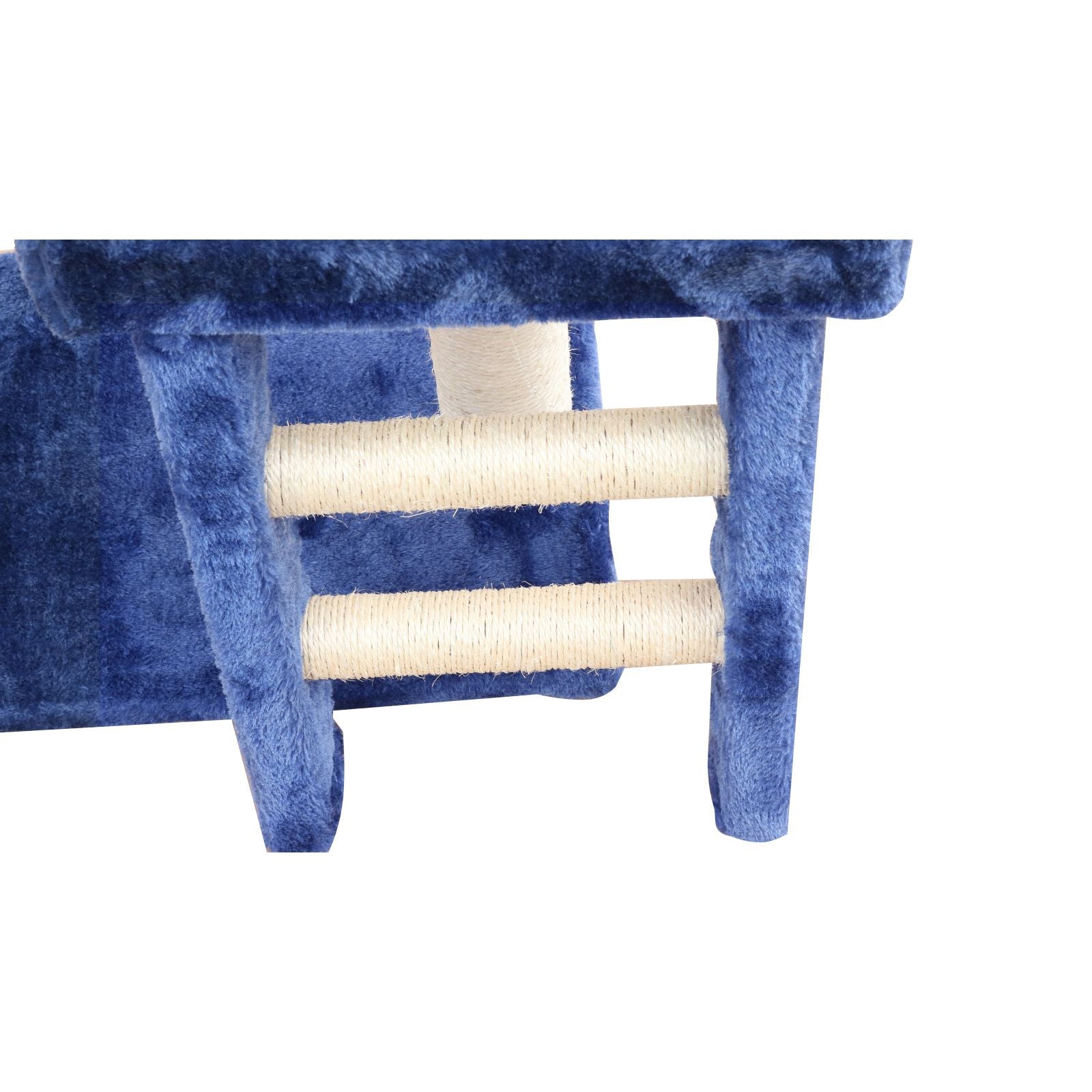 YES4PETS 100 cm Blue Cat Scratching Post Tree Scratcher House