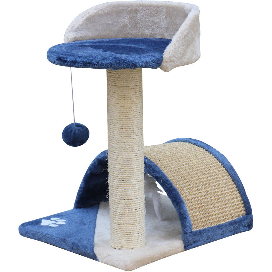 50 cm Cat Scratching Post Tree Scratching Pole Climbing Post-Blue