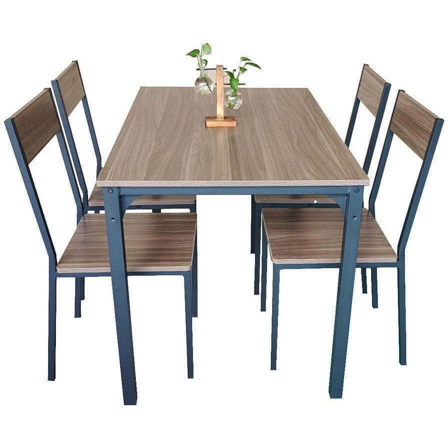 5 Piece Kitchen Dining Room Table and Chairs Set Furniture