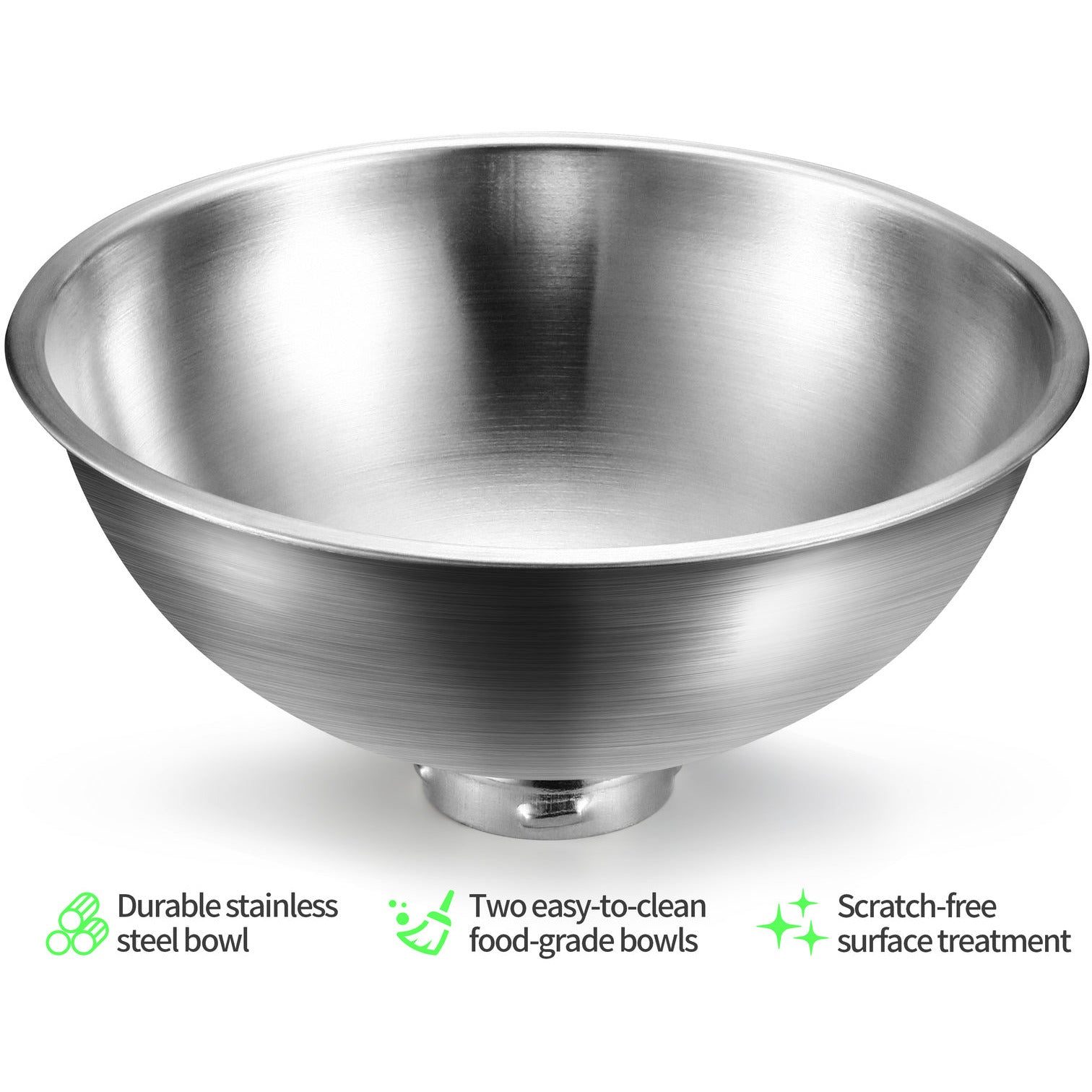 Stainless Steel Pet Bowl Water Bowls Portable Anti Slip Skid Feeder Dog Rabbit Cat
