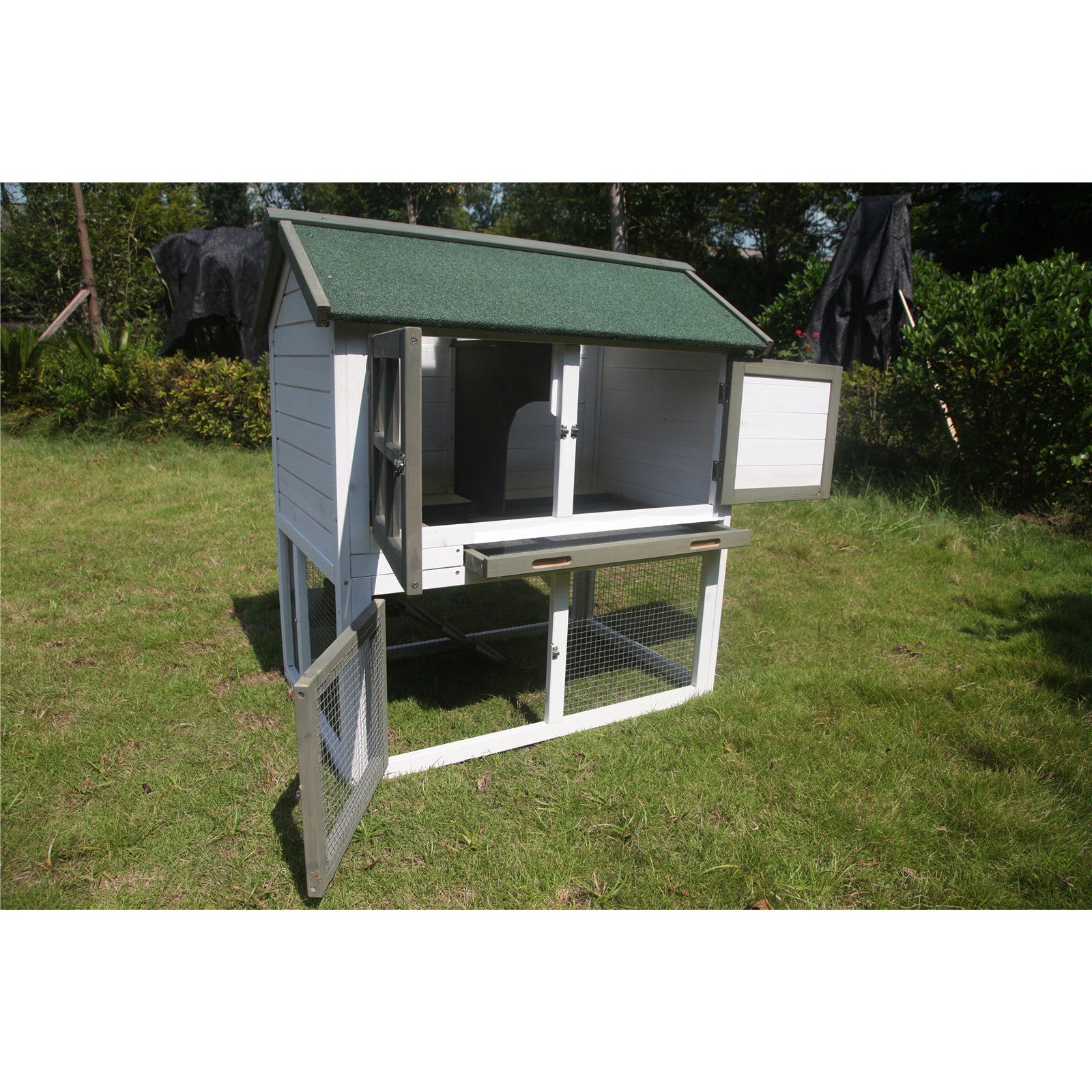 XL Double Storey Rabbit Hutch Guinea Pig Ferret Cage