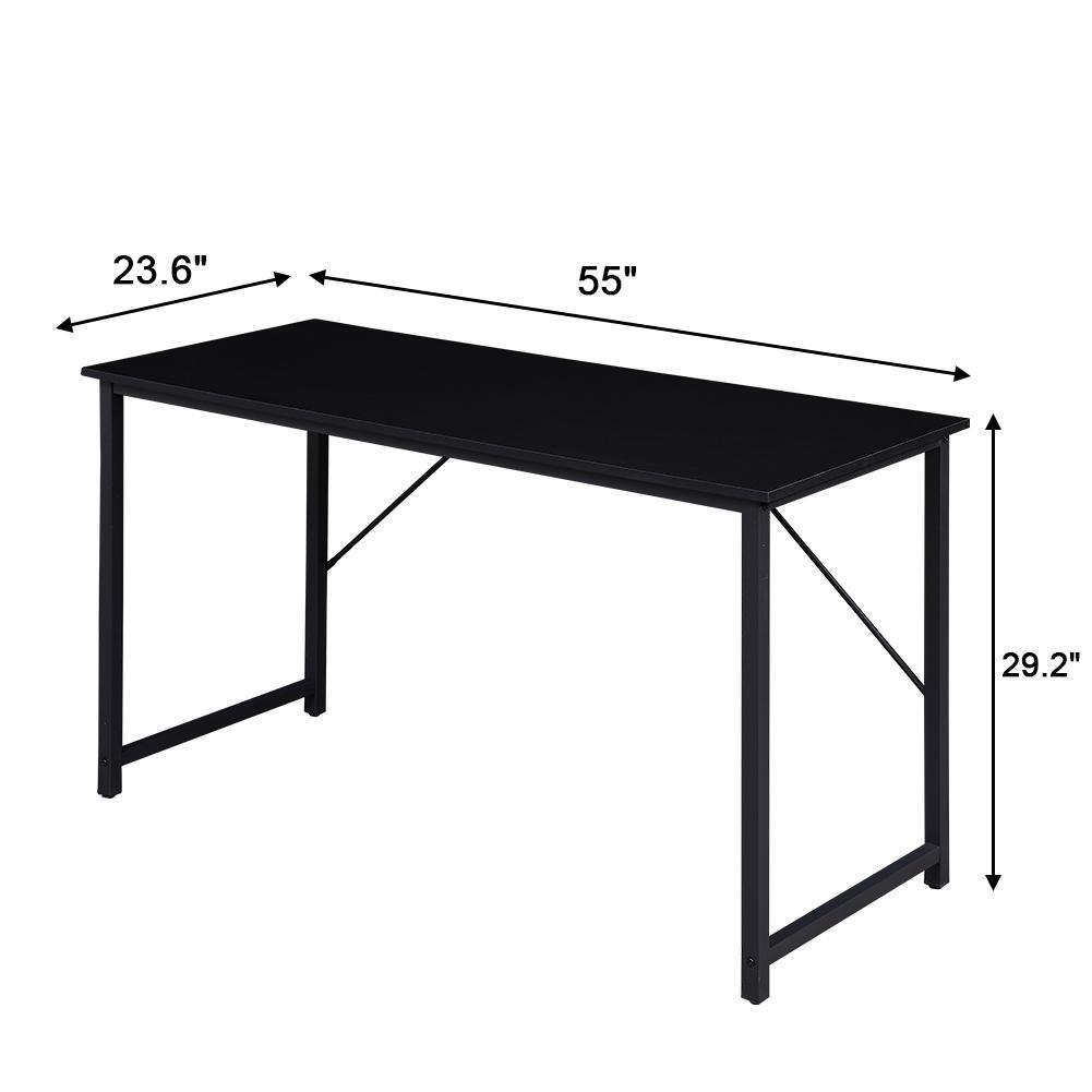 Computer Desk, Sturdy Home Office Desk for Laptop, Modern Simple Style Writing Table, Multipurpose Workstation