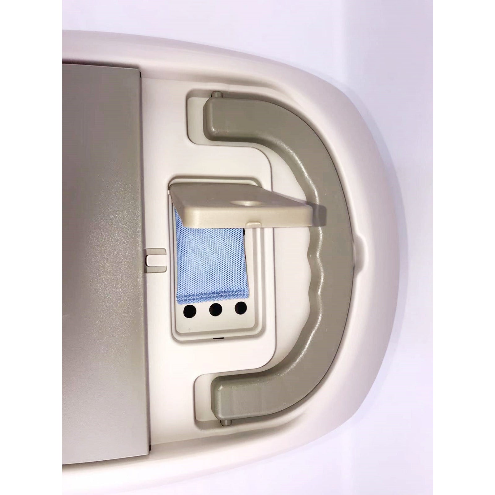 XL Portable Hooded Cat Toilet Litter Box Tray House w Charcoal Filter and Scoop Brown