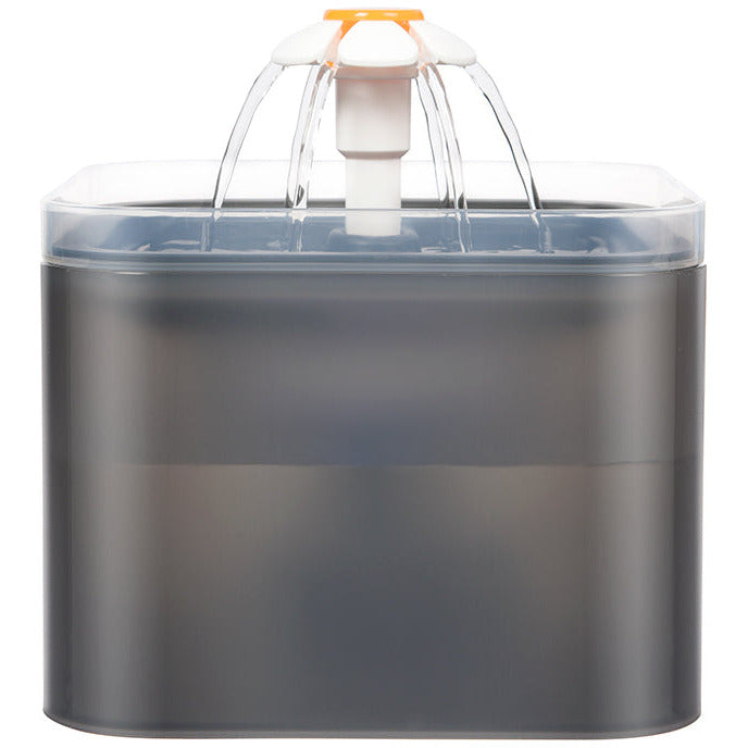 Automatic Electric Pet Water Fountain Dog Cat Water Feeder Bowl Dispenser W LED Black