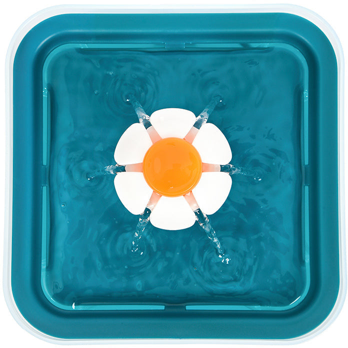 Automatic Electric Pet Water Fountain Dog Cat Water Feeder Bowl Dispenser W LED Green