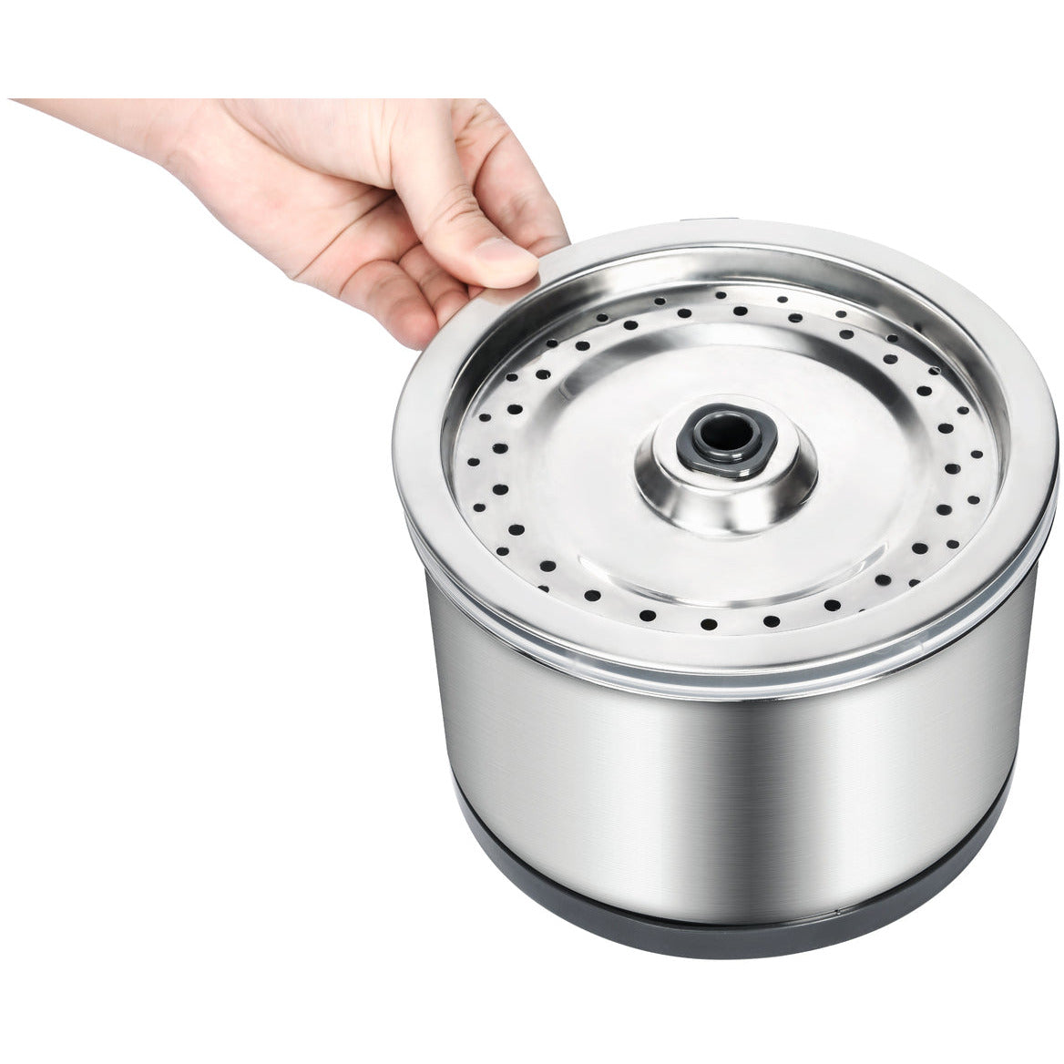 Automatic Electric Pet Water Fountain Dog Cat Stainless Steel Feeder Bowl Dispenser