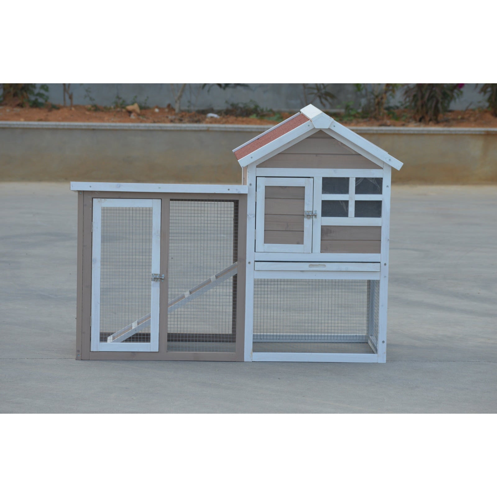 Rabbit Hutch Small Ferret Guinea Pig Cage Hen Chook Cat Kitten House