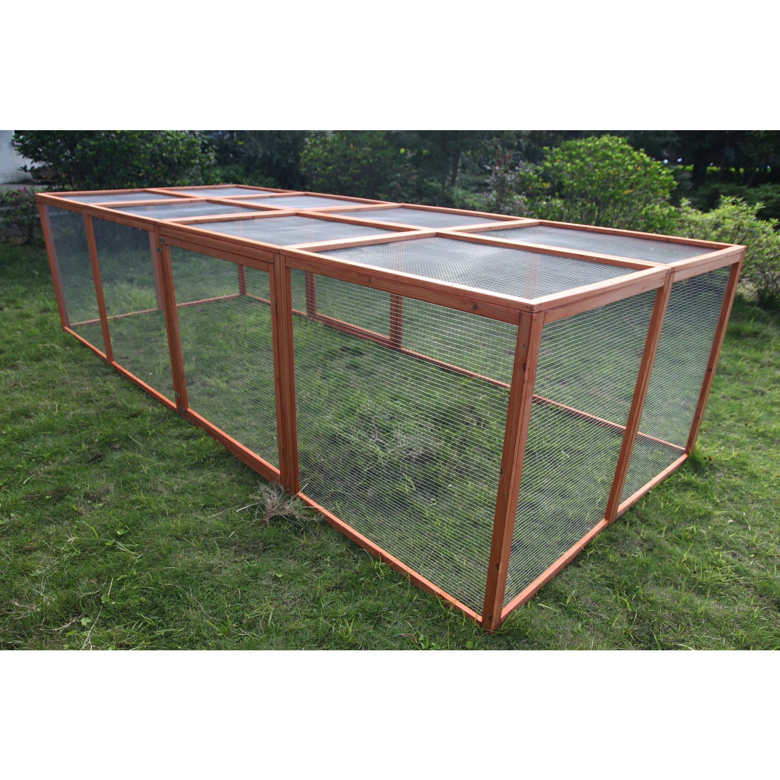 XXL Chicken Coop Run Guinea Pig Cat Cage Villa Extension Rabbit Hutch House Pen