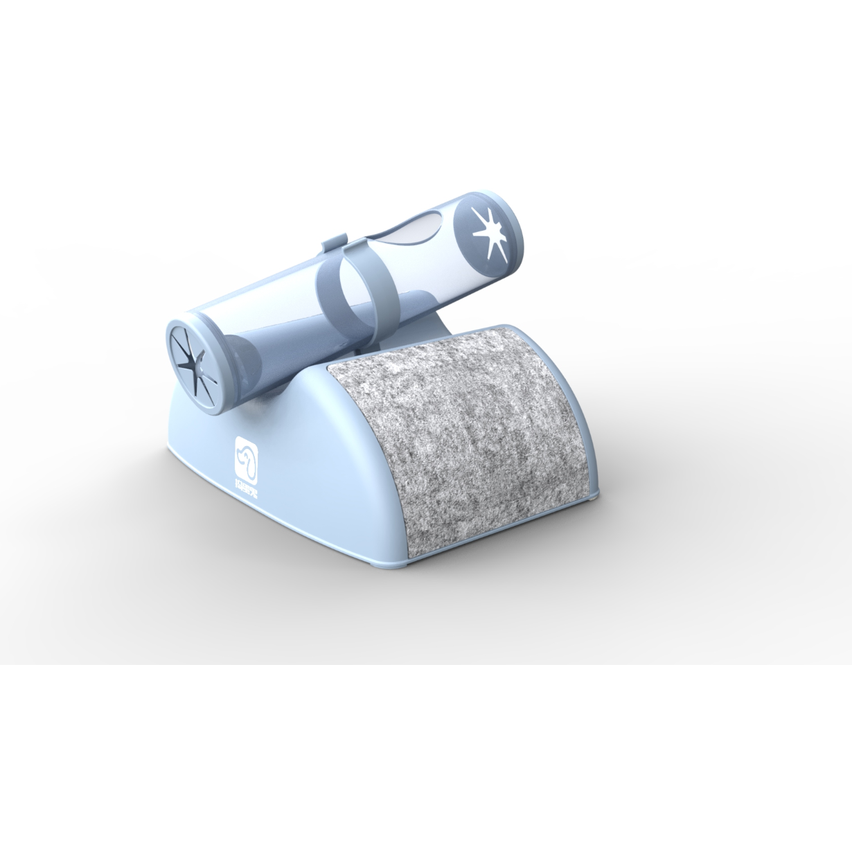 Cat Play Box Kit Pet Toy Kitten Toys Interactive Ball Peek Hunting Toy-Blue