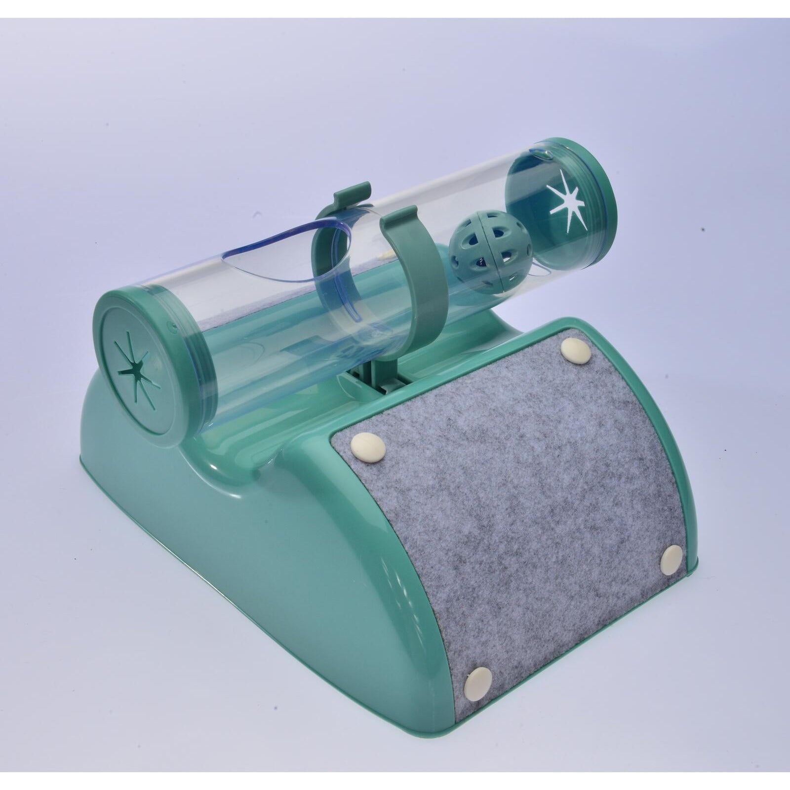 Cat Play Box Kit Pet Toy Kitten Toys Interactive Ball Peek Hunting Toy-Green