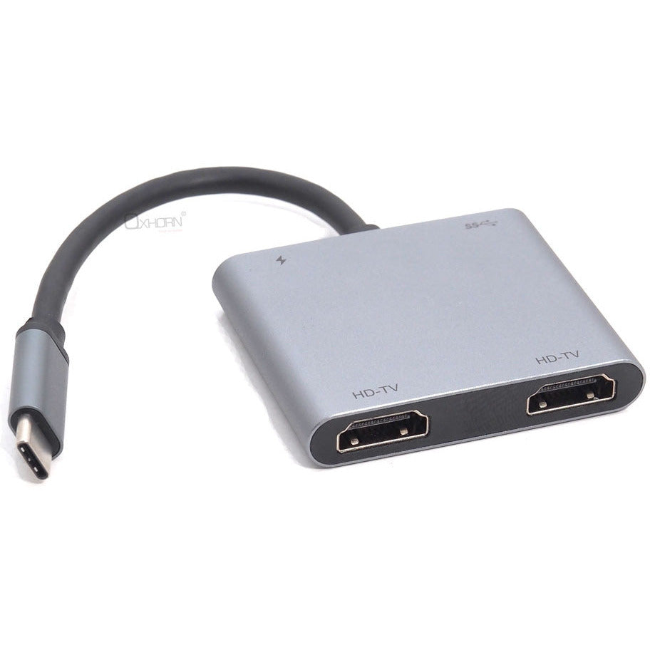 Oxhorn USB C Multi Display Adapter