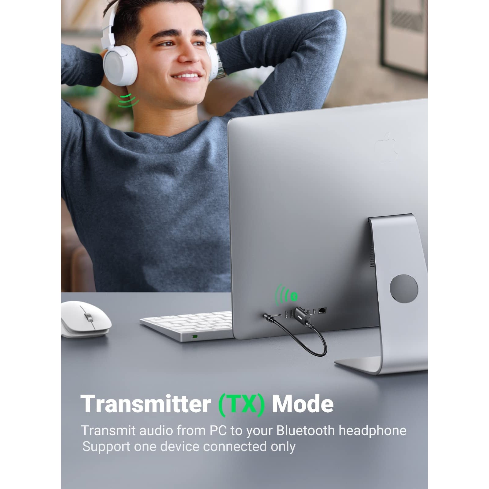 UGREEN 60300 Bluetooth 5.1 Transmitter Receiver