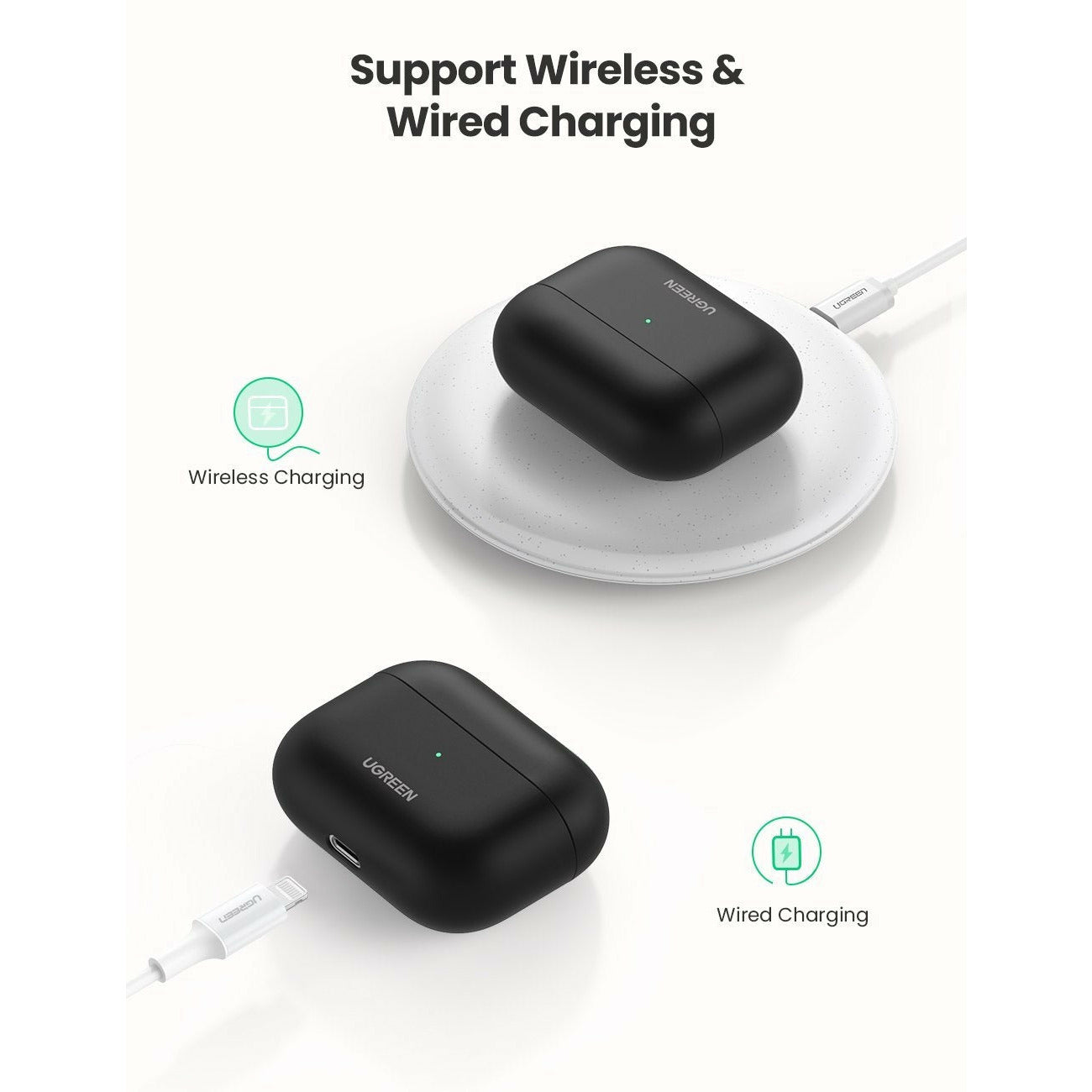 UGREEN Liquid Silicone Case for Airpods Pro (80513)