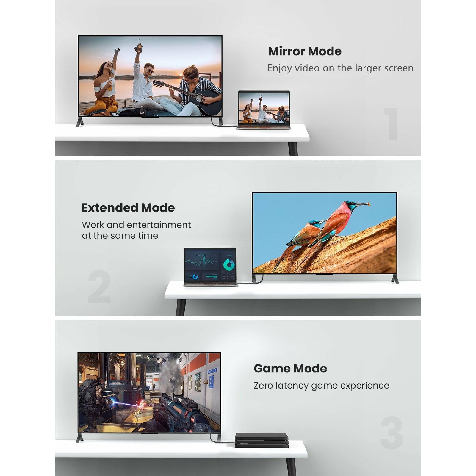 UGREEN 80602 8K HDMI 2.1 Cable 3M