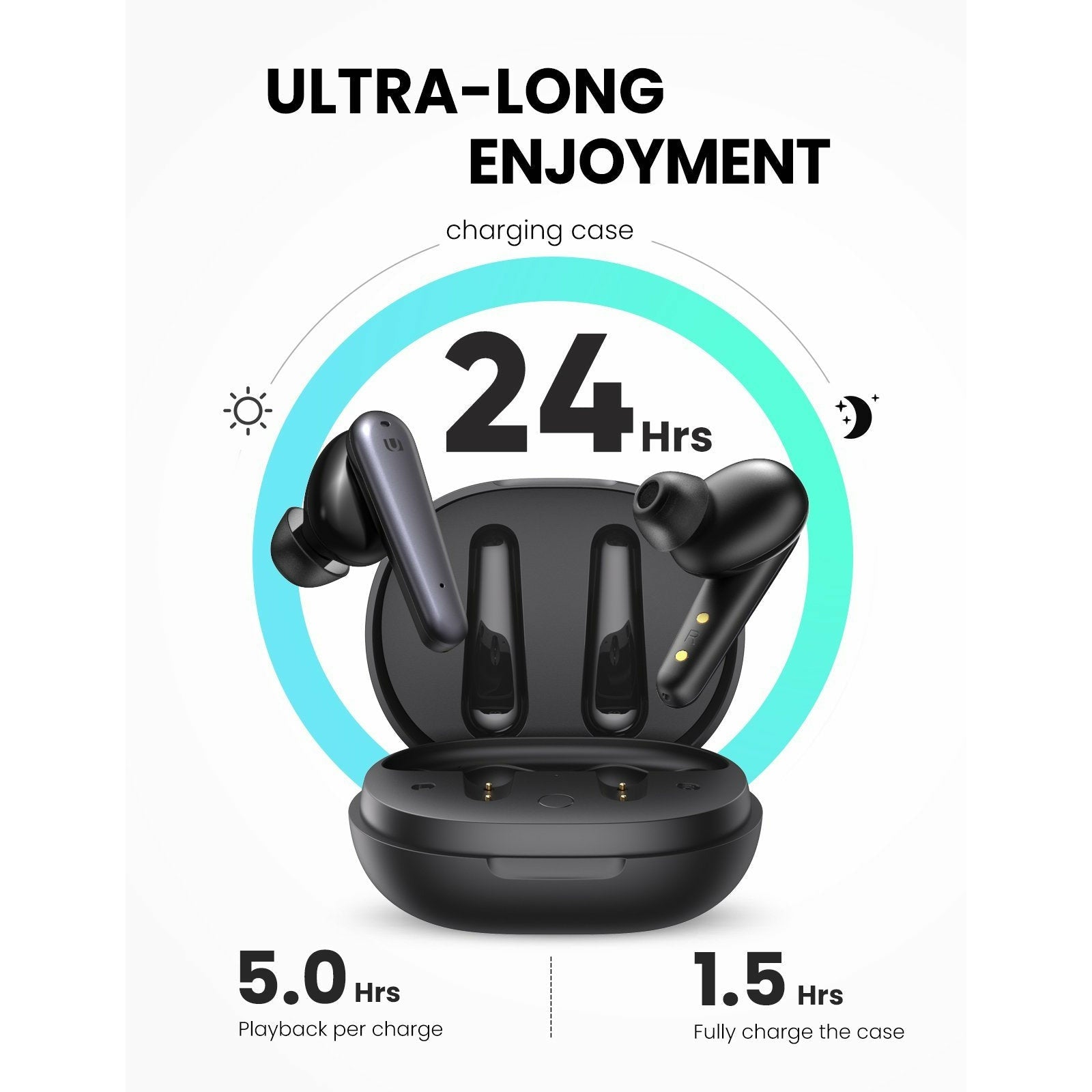 UGREEN 80651 T1 Wireless Earbuds Black