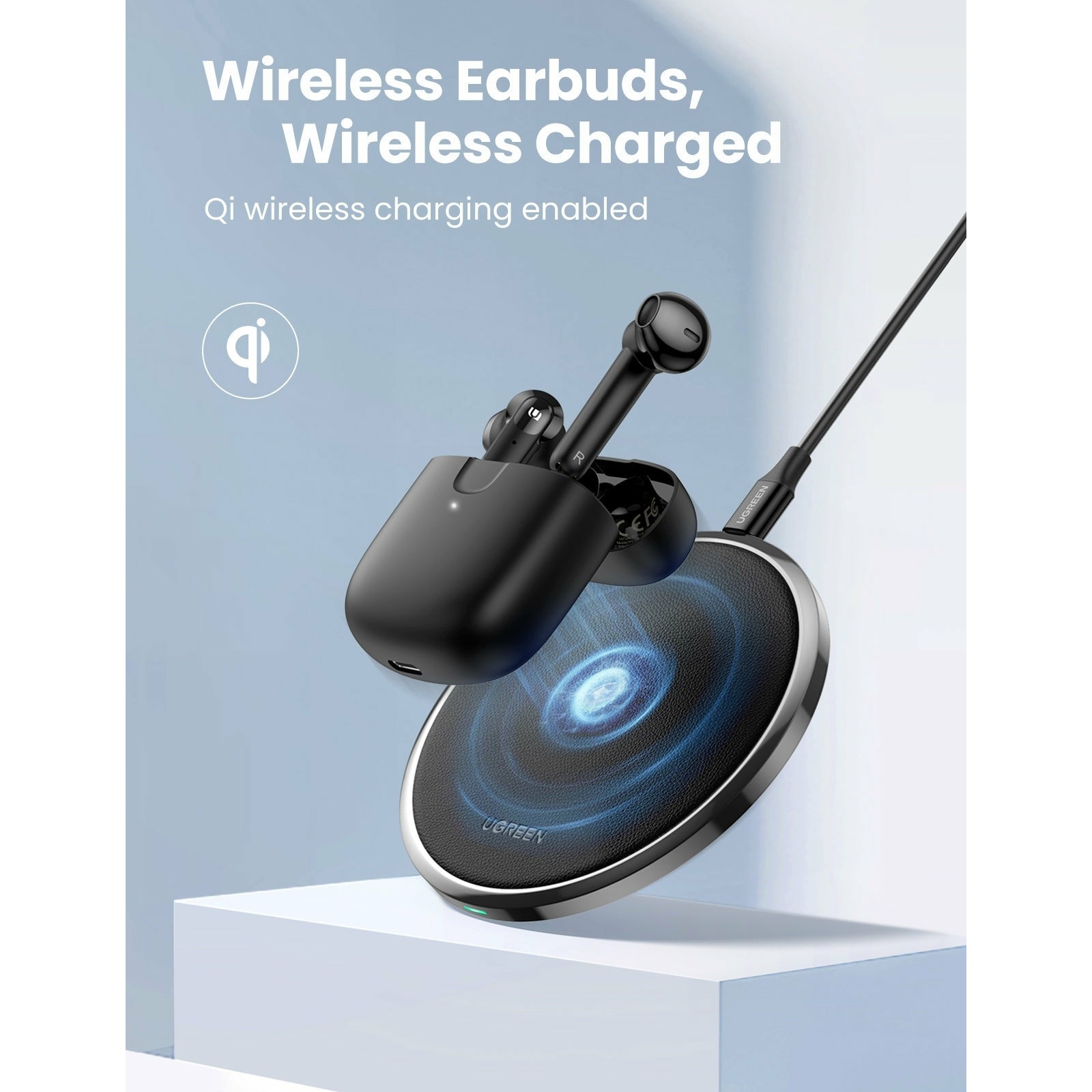 UGREEN 80653 T2 Wireless Earbuds Black