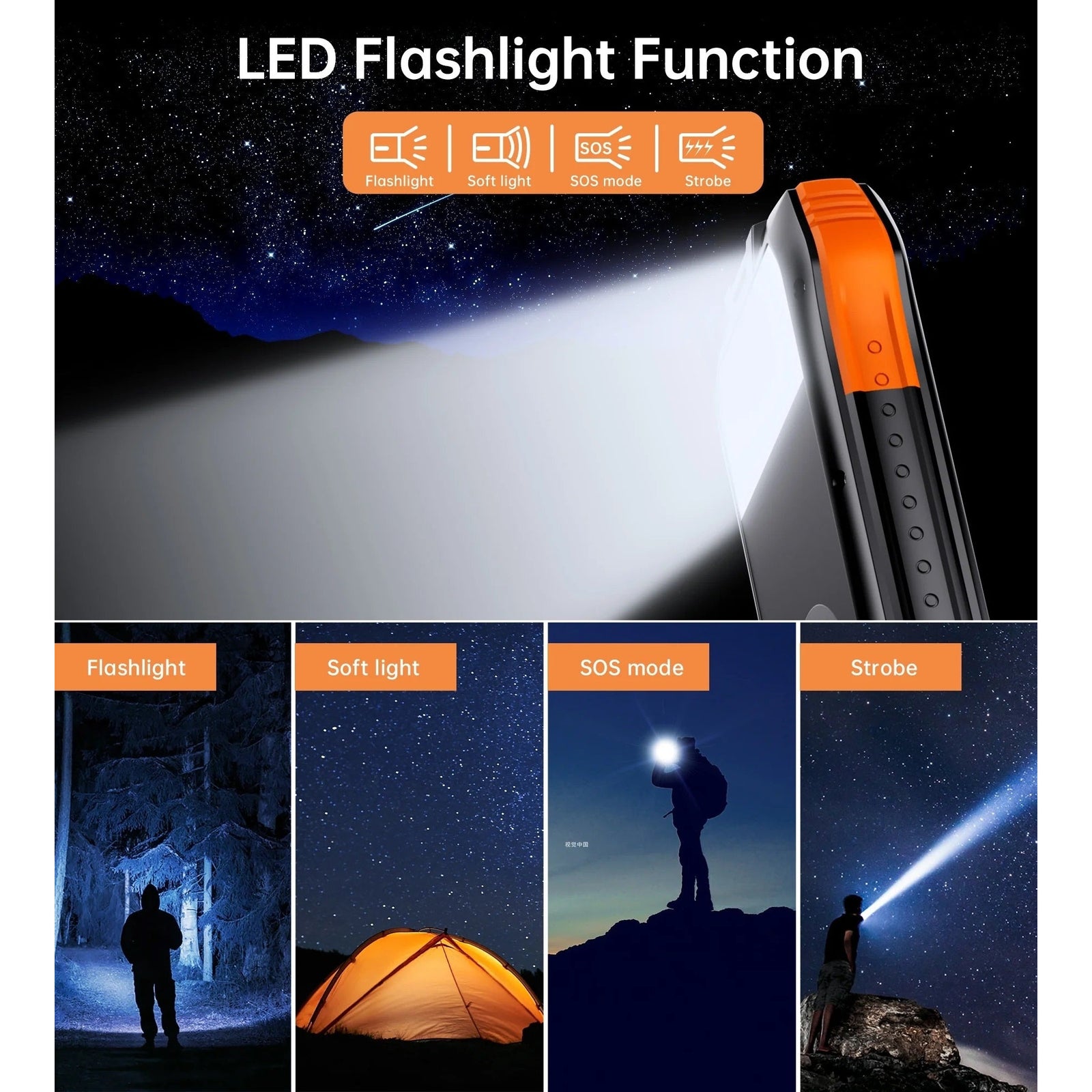 CHOETECH B659 10000mAh Solar Power Bank