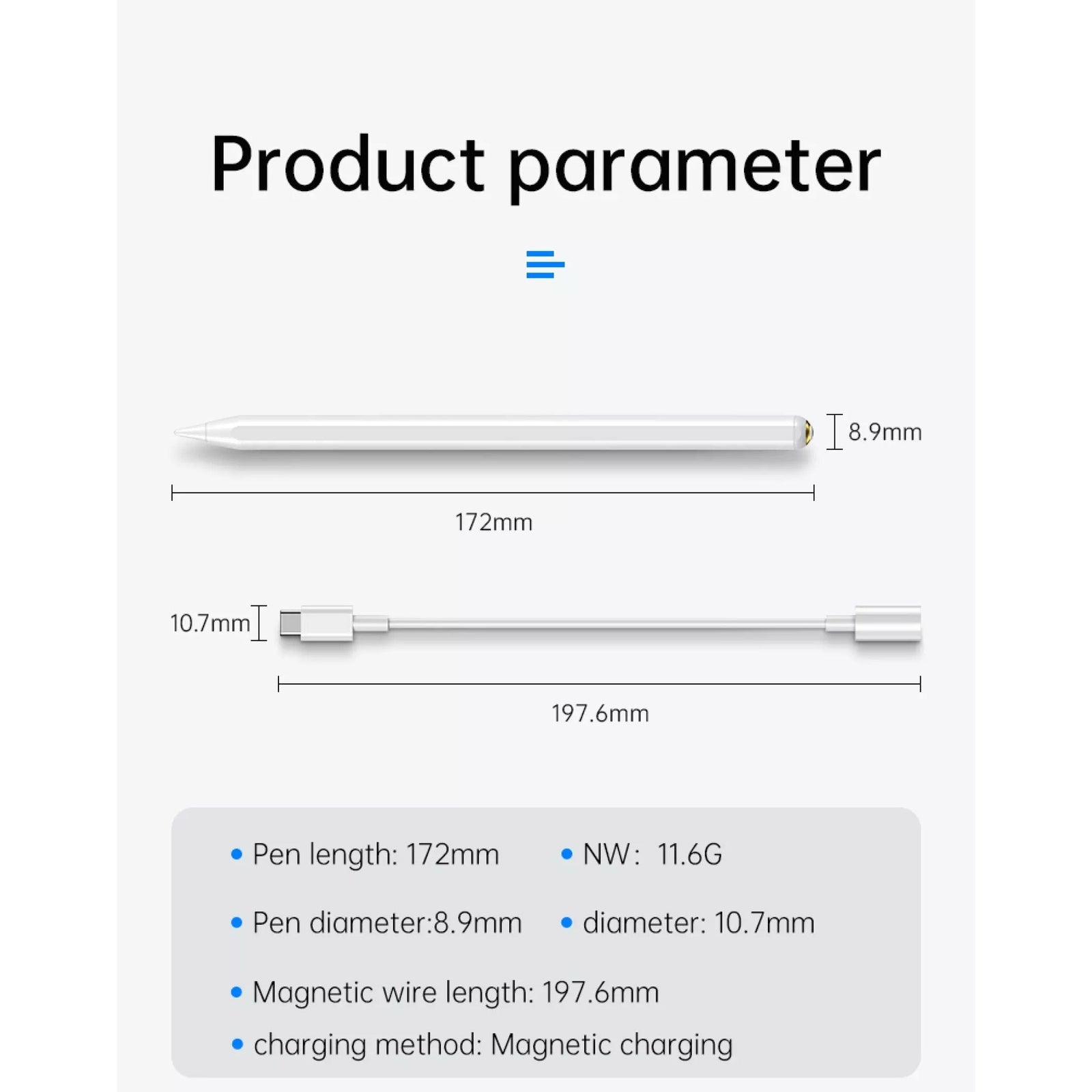 CHOETECH HG04 Automatic Capacitive Stylus Pen for iPad