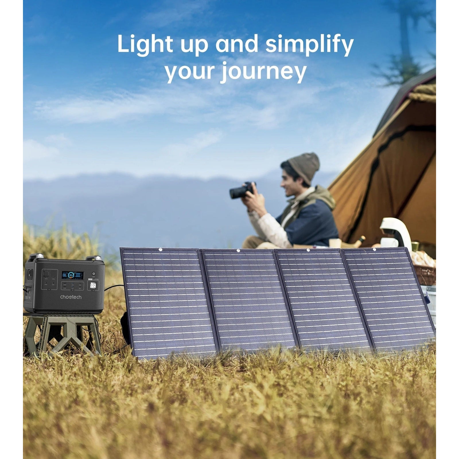 CHOETECH SC010 160W Foldable Solar Charger