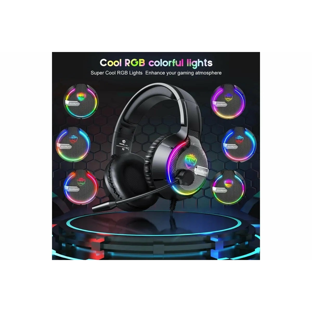 SoulBytes S19 RGB Gaming Headphones