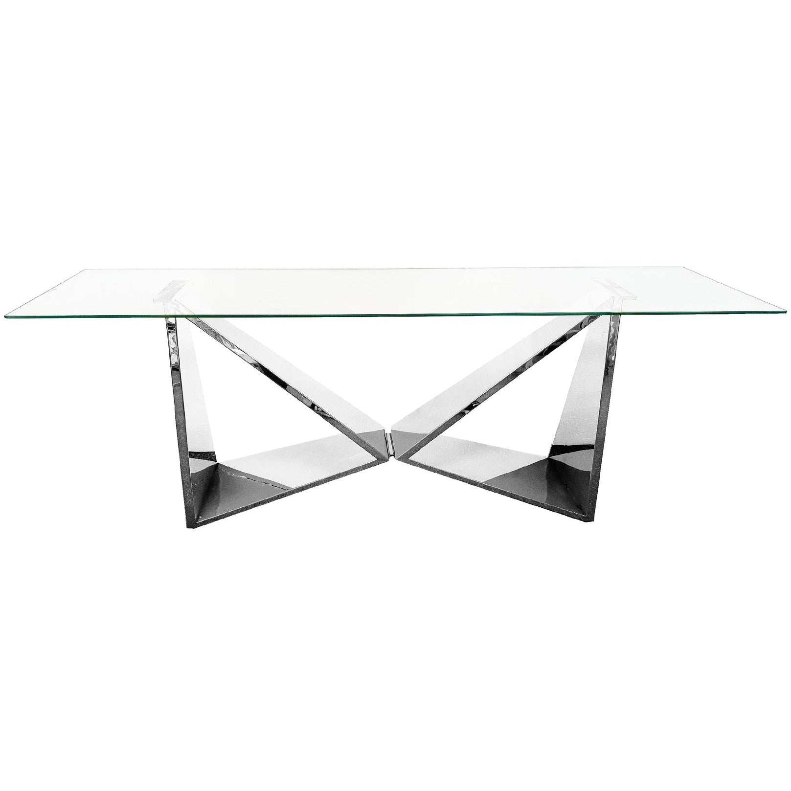LUXE Silver Coffee Table