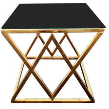 Alsea - Gold Side Table