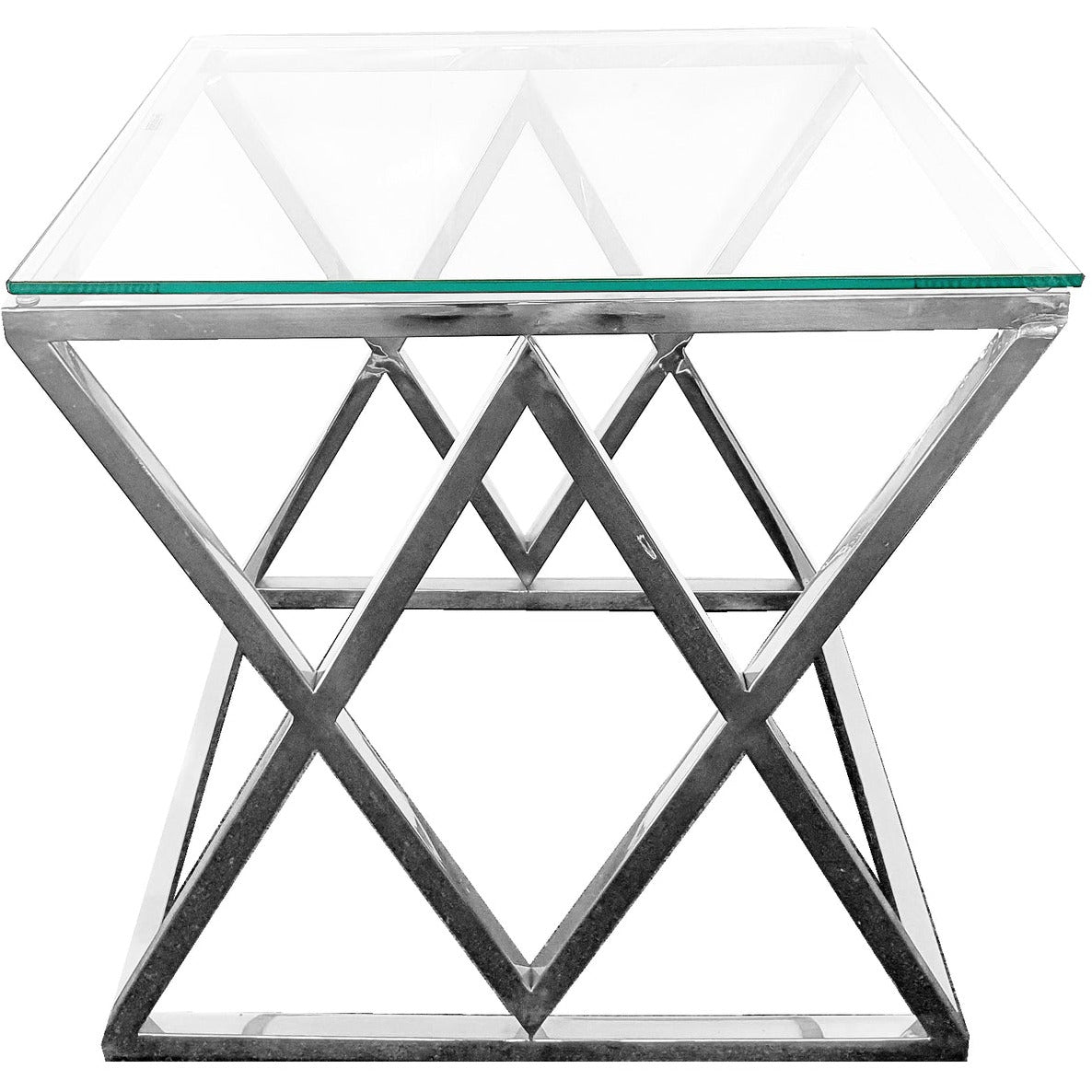 Alsea - Silver Side Table