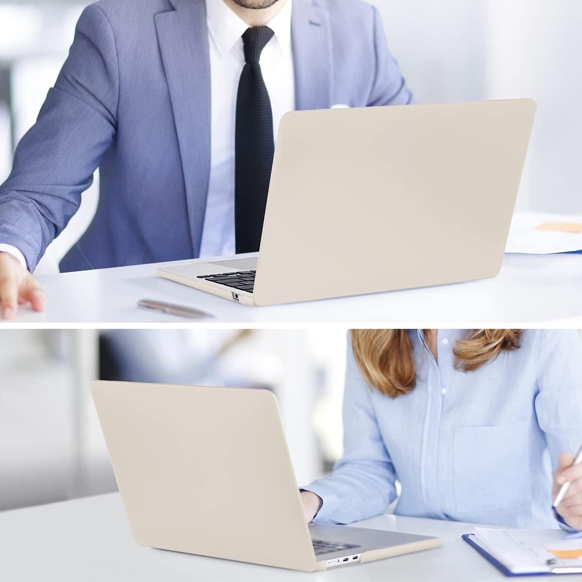 15 inch Air 2023 MacBook Air Matte Case A2941 M2 Chip Hard Shell Case Keyboard Cover Grey