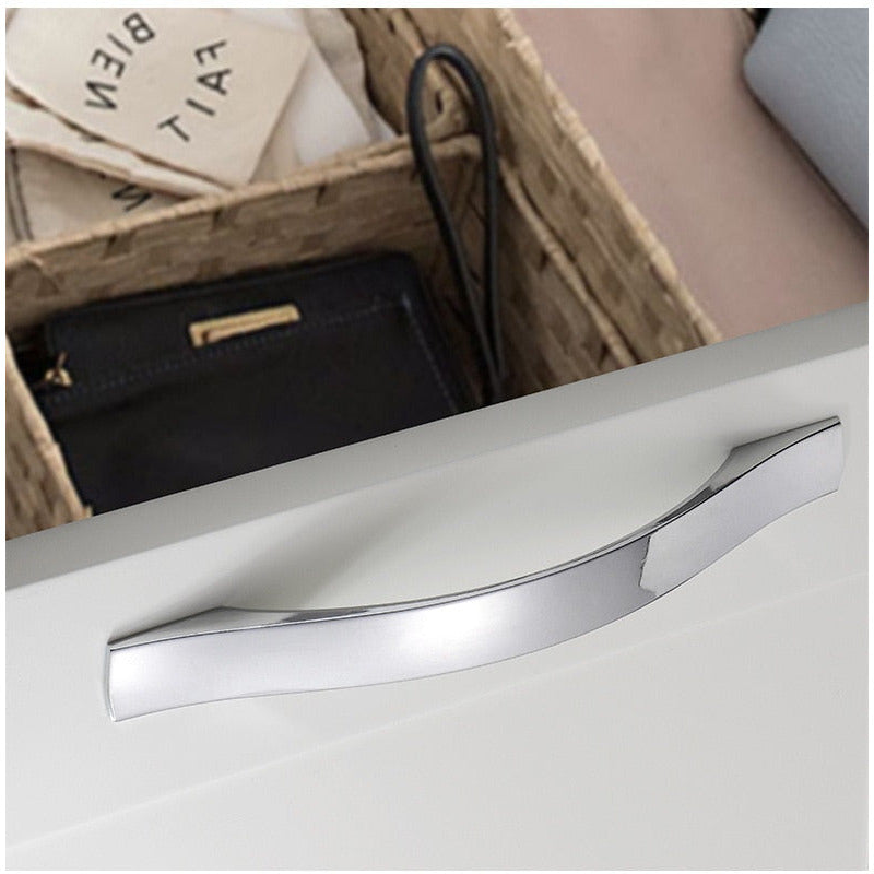 128mm Brushed Silver Furniture Kitchen Bathroom Cabinet Handles Drawer Bar Handle Pull Knob