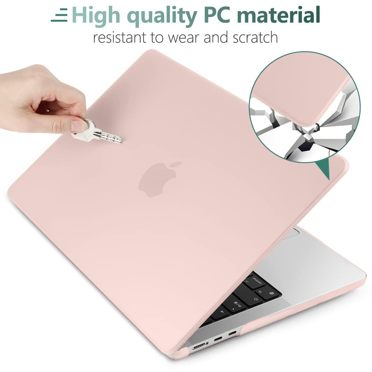Suitable for 2023 2022 MacBook Air 13 inch case M2 Model A2681 Hard Shell Case Keyboard Cover Sold Pink
