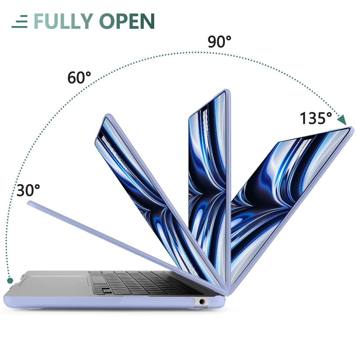 Suitable for 2023 2022 MacBook Air 13 inch case M2 Model A2681 Hard Shell Case Keyboard Cover