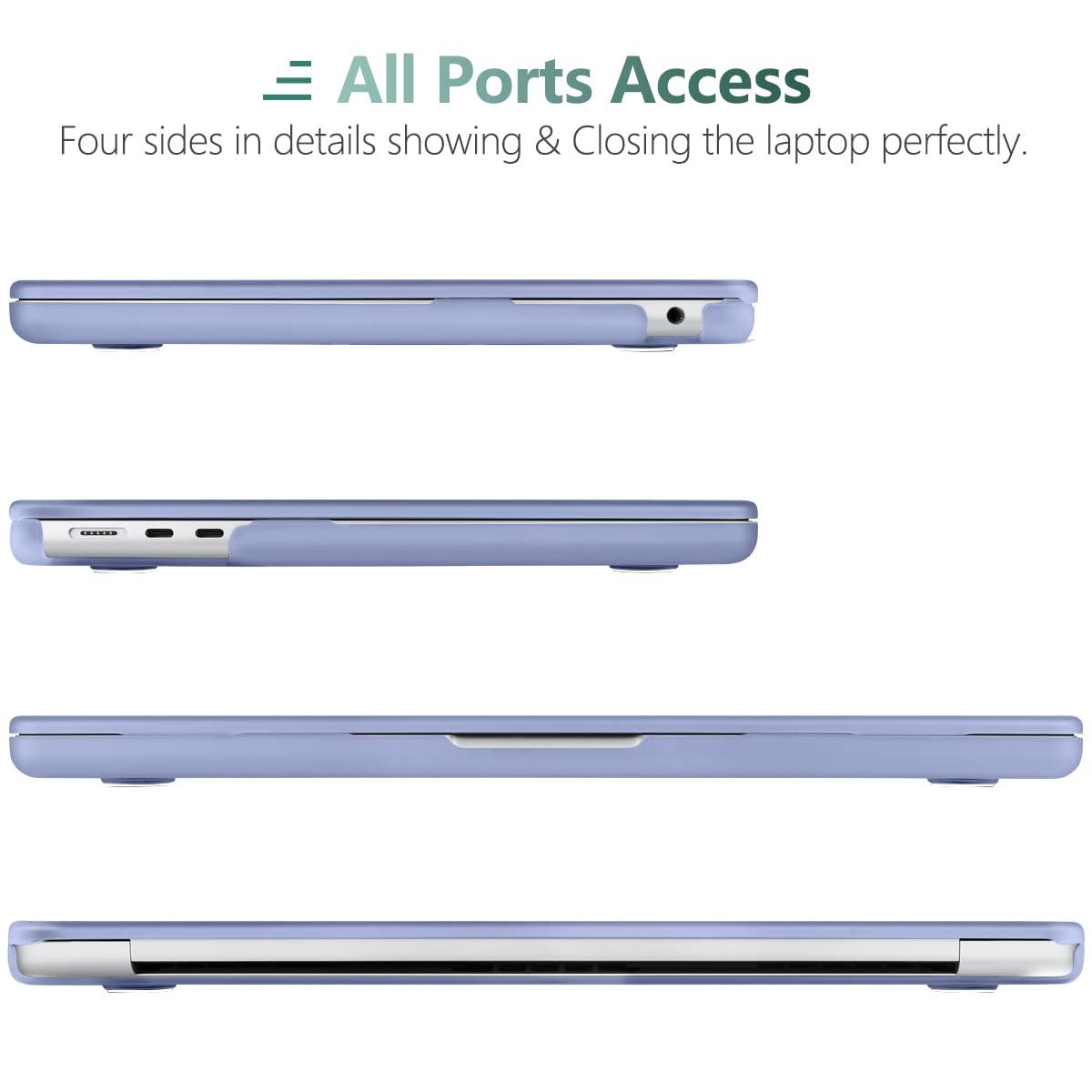 Suitable for 2023 2022 MacBook Air 13 inch case M2 Model A2681 Hard Shell Case Keyboard Cover